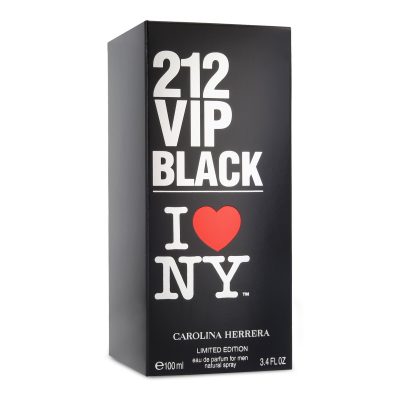 CAROLINA HERRERA 212 VIP BLACK I LOVE NY 100ML EDP - Image 4