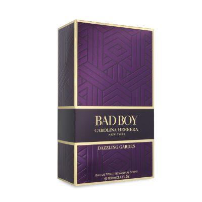 CAROLINA HERRERA BAD BOY DAZZLING GARDEN 100ML EDT - Image 4