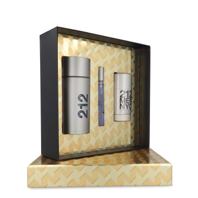 CAROLINA HERRERA 212 MEN 100ML EDT SET - Image 3