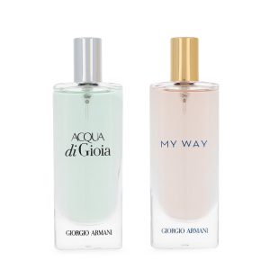GIORGIO ARMANI AQUA DI GIOGIA 15ML EDP • MY WAY 15ML EDP SET